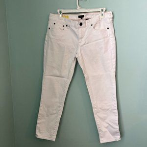 J. CREW - White Toothpick Jeans Size 31